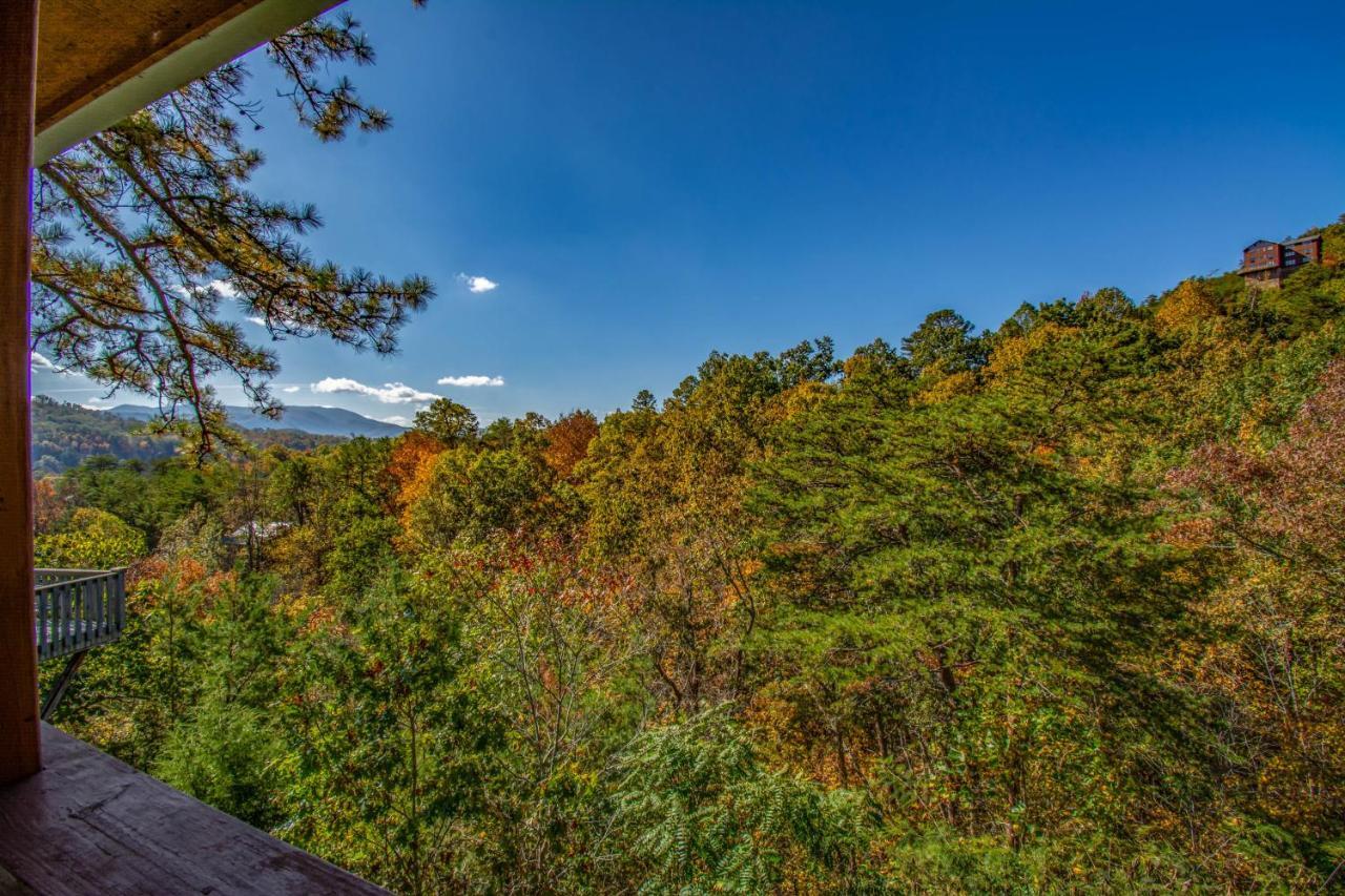 Ladybug Resort Romantic Cabin With Mountain Views, Game Room, Close To Dollywood Sevierville Exterior foto